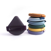 Éponge de maquillage en mousse douce, lavable et réutilisable, durable et pliable, pour fond de teint, personnalisation ODM, éponge cosmétique, approvisionnement en gros