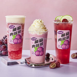 Guangxi 2kg Confiture de fruits Manafacturer's Saveurs multiples Ingrédients pour thé à bulles Vraie confiture de fruits avec pulpe pour magasin et magasins d'alcool - Product Image 3