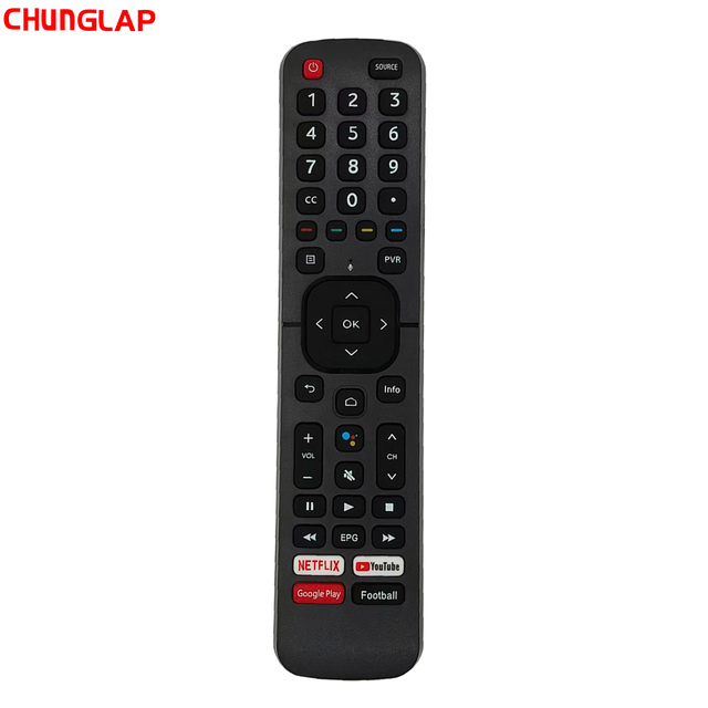 Universal ERF2J60B Fixed Code 4-Button Smart Remote Control for Hisense LCD LED TV