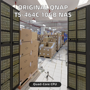 Serveur de stockage NAS QNAP TS-464C d'origine 10 Go 2,9 GHz Quatre disques 8 Go de RAM et quatre cœurs avec interface USB 100% non ouvert - Product Image 5