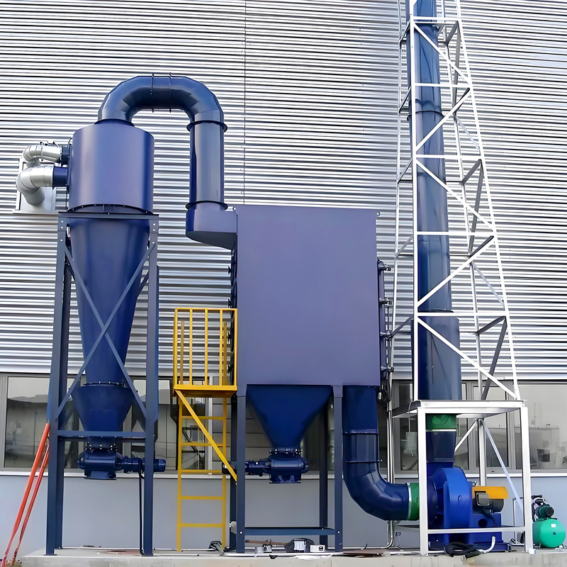 Large Capacity Industrial Cyclone Dust Collector