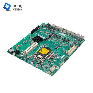 Промышленная материнская плата NANO с 6 портами LAN, Intel B75 LGA1155, <span class=keywords><strong>2</strong></span> <span class=keywords><strong>DDR3</strong></span>, MSATA, совместимость с Win10/Linux, HD VGA, интегрированный фаервол - Product Image 2