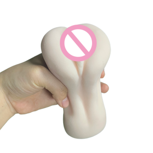 Hete Aanbieding Veilige Materiaal Vrouwelijke Kunstmatige Realistische Siliconen Vagina en Anale Masturbatiespeelgoed met Orale Gebruiksmogelijkheid - Product Image 3