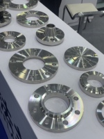 Fabricant sur mesure de brides forgées en acier inoxydable de grand diamètre, brides en acier 316 304L pour l'industrie pétrolière et gazière