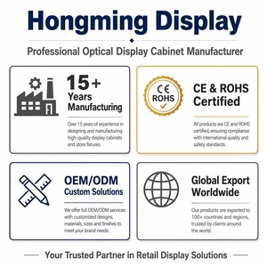 Vitrina de Aluminio y Vidrio Templado con Certificación CE ROHS, Multicapa, para Almacenamiento y Exhibición de Joyería, Cosméticos y Manualidades, en Oferta - Product Image 6