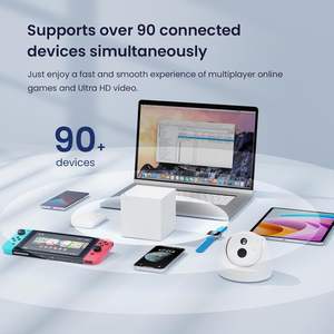 Tenda Nova <span class=keywords><strong>Mesh</strong></span> WiFi System MW6 Covers 3500 Sq <span class=keywords><strong>AC1200</strong></span> WiFi <span class=keywords><strong>Mesh</strong></span> System Remplace le routeur sans fil et le WiFi <span class=keywords><strong>Extender</strong></span> 3-Pack - Product Image 4