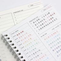 Libreta Planificadora Espiral Transparente Yichen NT031 PP, Diario A5 Mate con Correa, Personalizable con Logotipo, Venta al Por Mayor