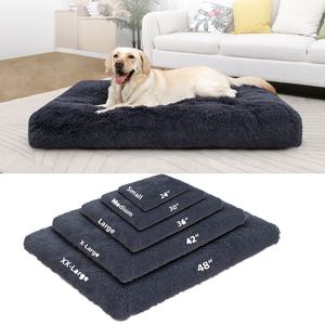 Matelas en peluche antidérapant lavable à couverture amovible, matelas carré <span class=keywords><strong>pour</strong></span> animaux de compagnie, lit <span class=keywords><strong>pour</strong></span> <span class=keywords><strong>chien</strong></span>, vente en gros de produits bon marché - Product Image 1