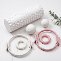 Rouleau en mousse EVA solide personnalisé avec logo et couleur sur mesure, impression sérigraphiée, haute densité, haute résistance, pour le yoga (OEM, marque privée)
