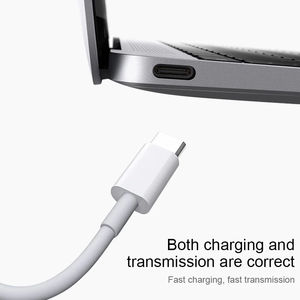 Cable de Carga Rápida USB C a C de 6 pies y 60W, Personalizado de Fábrica, Venta Caliente, para Auriculares, Material TPE - Product Image 5