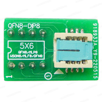 Adaptador de Programador de CI QFN8 a DIP8 para RT809H, Zócalo QFN 6*5mm DFN8 WSON8 MLF8 MLP8