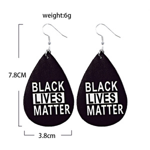 Venta al por mayor Negro Vive materia <span class=keywords><strong>pendientes</strong></span> en África molde puño círculo <span class=keywords><strong>pendientes</strong></span> de aro - Product Image 3