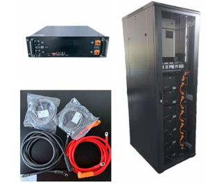 แบตเตอรี่ลิเธียม 5.12 กิโลวัตต์ชั่วโมง 51.2 โวลต์ 100 แอมป์ชั่วโมง รุ่น 48100 LiFePO4 ระบบกักเก็บพลังงานแสงอาทิตย์สำหรับใช้ในครัวเรือน พร้อมตู้เก็บพลังงานแสงอาทิตย์ - Product Image 1