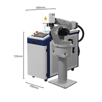 Machine de soudage laser robotisée Galvo 3000W avec capteurs de sécurité intégrés pour le soudage en vol de tuyaux hydrauliques aérospatiaux de précision