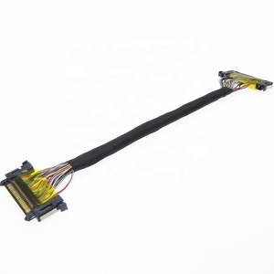 สายเคเบิล FFC แบบ LVDS สำหรับจอ LCD 41 พิน แบบกำหนดเอง <span class=keywords><strong>JAE</strong></span> FI-RE41HL พร้อมขั้วต่อทั้งสองด้าน ฉนวน PTFE/PVC สำหรับงานแสดงผลอิเล็กทรอนิกส์ - Product Image 6
