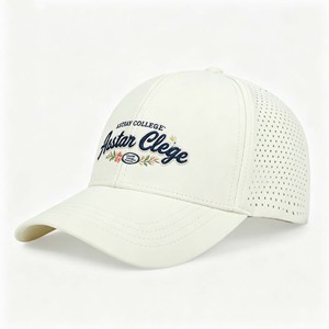 Quick Dry Adjustable Canvas Trucker Hat Custom Logo 3D Embroidery Sport Baseball Cap Unisex Four Seasons Outdoor - Product Image 1
