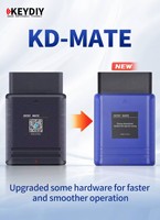 Dispositivo de programación de llaves KEYDIY KD-MATE compatible con KD-X2 y KD-MAX para programación de llaves inteligentes Toyota en casos de pérdida total de llaves.