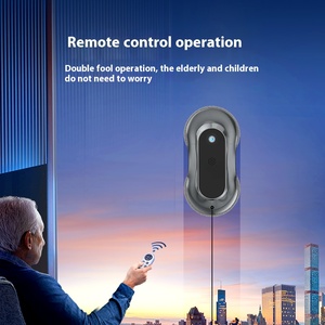 Robot de nettoyage de vitres électrique double face, haute aspiration 3000KPa, navigation intelligente, pour maison et voiture - Product Image 3