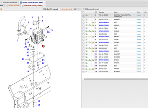 Válvula de Control 723-63-22600 para Bulldozer D85PX-15 <span class=keywords><strong>D85EX</strong></span>-<span class=keywords><strong>15E0</strong></span> <span class=keywords><strong>D85EX</strong></span>, Válvula de Control Principal 723632260, Conjunto de Válvulas - Product Image 2