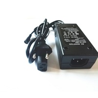 Adaptor Daya Universal AC/DC 96W untuk Mobil dan Pesawat, 8 Tip untuk Laptop HP, 12V hingga 24V 5A, Pengisi Daya yang Dapat Disesuaikan