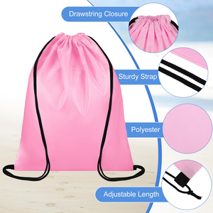 Personalized Dust Bag with logo Travel Portable Satin Fabric Drawstring Gift Bag Silk <b>Screen</b> Promotional Dust Bags for Clothing - Product Image 3