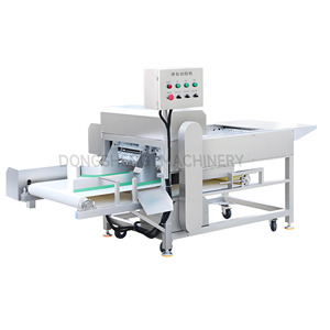 Full Automatic Salmon Catfish Tilapia Fish Smoke Sashimi Slice Cut Frozen Ribbon Fish Haumela Slicer Fillet Machine - Product Image 6