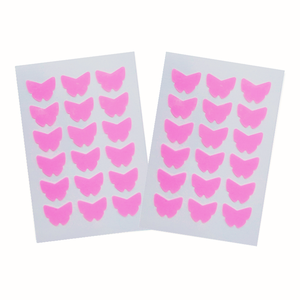 18 Cerotti Personalizzati con Etichetta Privata a Forma di Farfalla per Rimuovere l'Acne, Patch Colorati per Brufoli - Product Image 3