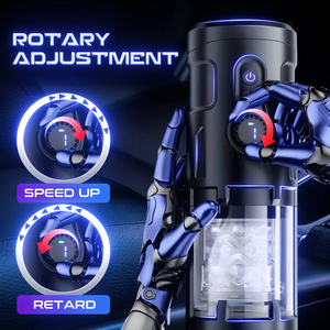 Masturbador Masculino Telescópico Automático con 9 Modos de Empuje y Rotación, Vagina de Bolsillo, Máquina de Sexo con Bomba de Pene y Pistón - Product Image 5