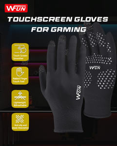 ถุงมือเล่นเกม WFUN สำหรับหน้าจอสัมผัส ความไวสูง ป้องกันเหงื่อ ระบายอากาศได้ดี สำหรับเกม PUBG/Knives Out/Rules of Survival - Product Image 4