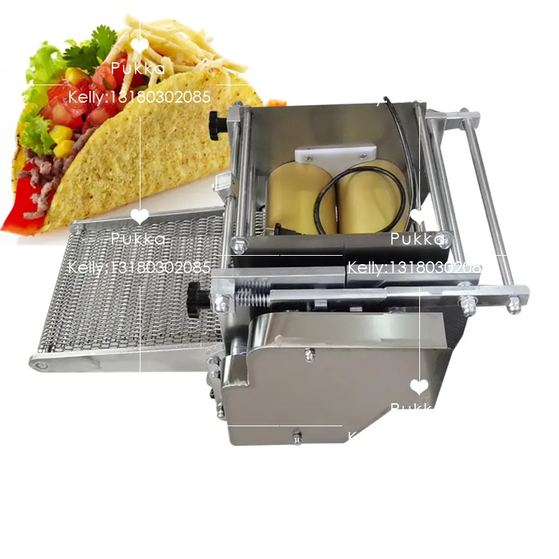 Machine à tortilla mexicaine automatique utilisée par restaurant/Machine électrique à emballer la tortilla