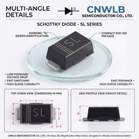 Original Diode Manufacturer KBU810 Transistor Diode KBL Bridge Rectifier 1000V 8A Bridge Rectifier Diode