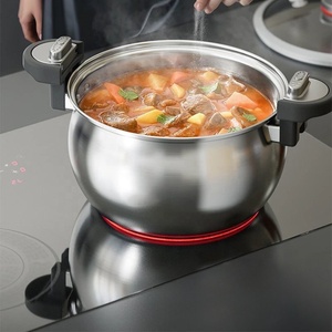 <span class=keywords><strong>Olla</strong></span> <span class=keywords><strong>a</strong></span> <span class=keywords><strong>Presión</strong></span> Multifuncional de Acero Inoxidable Triple de 26 cm y 7 L, Antiadherente, de Alta Calidad, para el Hogar, Venta al por Mayor - Product Image 3