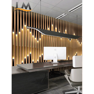 Hot bán WPC Panel Tường Đèn 160*24 Mét Panel tường sử dụng đèn Bead Panel tường trần - Product Image 5