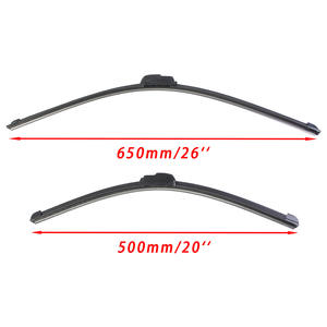 Escobilla Limpiaparabrisas Delantera para Toyota Prado 26 20, Escobillas de Goma Natural sin Marco, Compatibles con Modelos 2010-2019 - Product Image 2