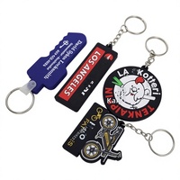 Porte-clés personnalisé en PVC souple, forme 2D, logo imprimé UV, cadeau promotionnel d'entreprise