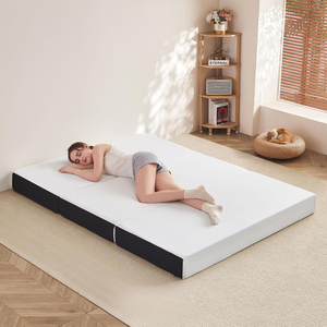 <span class=keywords><strong>Matelas</strong></span> pliable en trois parties de 6 pouces, <span class=keywords><strong>matelas</strong></span> de sol en <span class=keywords><strong>mousse</strong></span> à mémoire de forme pliable, fond antidérapant, <span class=keywords><strong>matelas</strong></span> de couchage portable <span class=keywords><strong>pour</strong></span> le <span class=keywords><strong>camping</strong></span>, les invités - Product Image 1