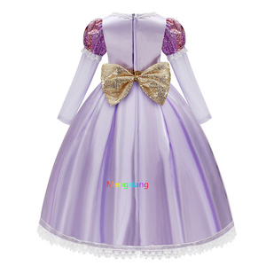 Princesa Tangled Rapunzel disfraz fantasía niñas bautizo vestido princesa niña Halloween fiesta cumpleaños Navidad Carnaval - Product Image 3