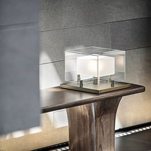 Marble Table Lamp Led Touch Control Rechargeable For Study Bedroom <b>Bedside</b> Hotel Reception - Product Image 3