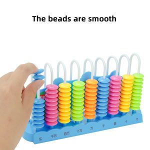 Support de boulier avec aides pédagogiques additives en plastique à 9 lignes pour l'enseignement primaire pour les cours de <span class=keywords><strong>mathématiques</strong></span> - Product Image 4