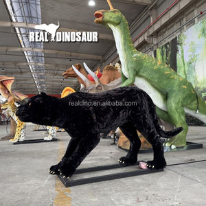 सफारी जंगल यथार्थवादी दिखने वाला जीवन आकार पैंथर मॉडल - Product Image 5