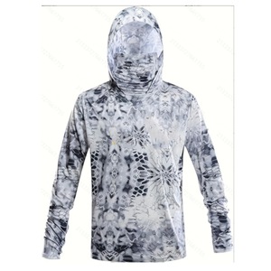 Benutzer definierte Quick Dry Anti-UV-Angel bekleidung Herren Langarm T-Shirts Polyester UPF50 Sonnenschutz Performance Angel hemden - Product Image 6