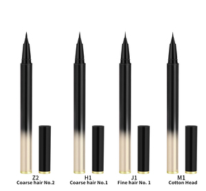 Delineador de Ojos Vegano al por Mayor a Prueba de Agua Lápiz Delineador con Logo Personalizado Pluma Delineadora de Alta Pigmentación Color Negro - Product Image 2