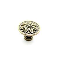 Poignée de meuble en laiton massif de style antique chic, polyvalente, pour chambre à coucher, hôtel, salon, atelier, appartement, bar, extérieur