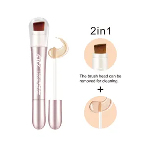 Grosir Concealer cair tahan air, kosmetik wajah Concealer stik Foundation Label pribadi