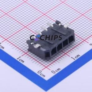 X3025WRS-04D-LPSW Wire-to-Board Pin Header SMD,P=3mm,Horizontal Mount Connector 1x4P 3mm Horizontal Mount 4P - Product Image 1