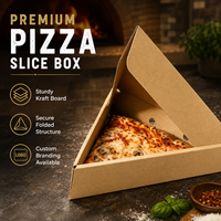 Boîte à pizza jetable en papier écologique fabriquée à partir de matériaux recyclés |   Boîte d'emballage pour pizza 9"/10"/12" à emporter en papier kraft