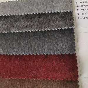 Dikke 5 Kasjmier 65 Wol 10 Zijde 590gsm Staande Stapel Winter Dubbelzijdige Wollen Stof Mode Casual Jas Dikke Zuivere Wollen Stof - Product Image 4