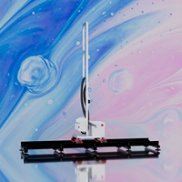 Impresora Láser QDC Automática 3D Vertical para Murales, Impresora Inteligente de Inyección de Tinta para Pintar Metal y Vidrio