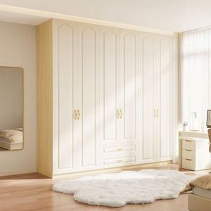 ตู้เสื้อผ้าสีขาวขนาดใหญ่การออกแบบตู้เสื้อผ้าที่ดีที่สุดตู้เสื้อผ้าห้องนอน - Product Image 2