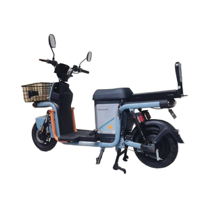 Vélo électrique robuste de livraison de nourriture de 14 \ "avec frein à disque de suspension hydraulique de moteur de moyeu arrière de 1000W batterie au lithium de 60V - Product Image 2